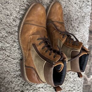 Sonoma Tan and Brown Men's Boots
